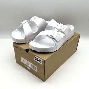 Eva Footbed Sandals Strappy Buckle Double Strap  Size: 7M . Portland New in Box